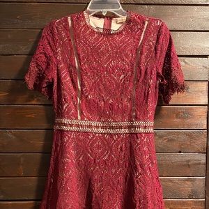 Red Lace Dress